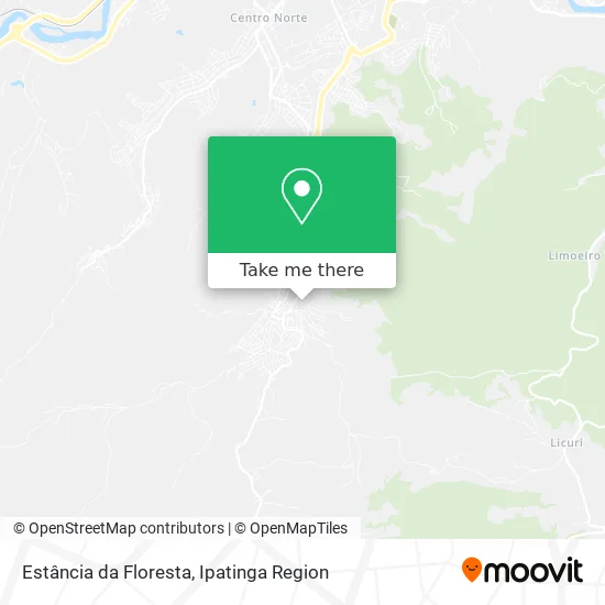 Estância da Floresta map