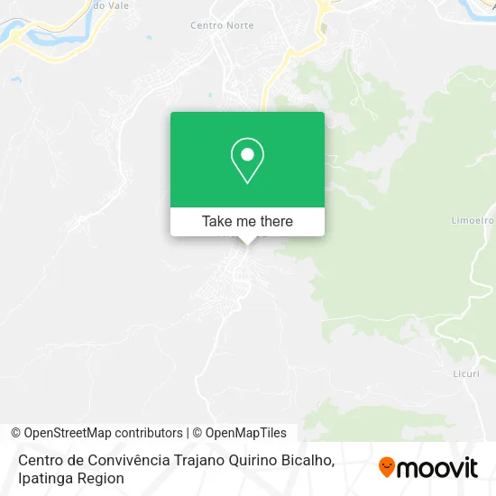 Centro de Convivência Trajano Quirino Bicalho map
