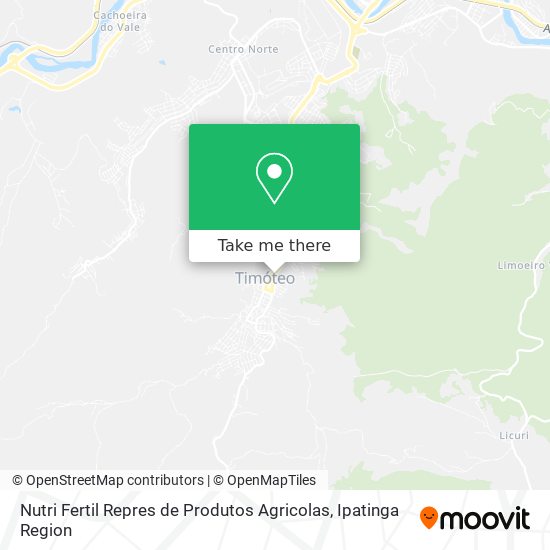 Nutri Fertil Repres de Produtos Agricolas map