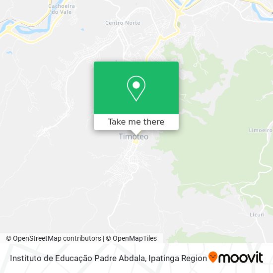 Instituto de Educação Padre Abdala map