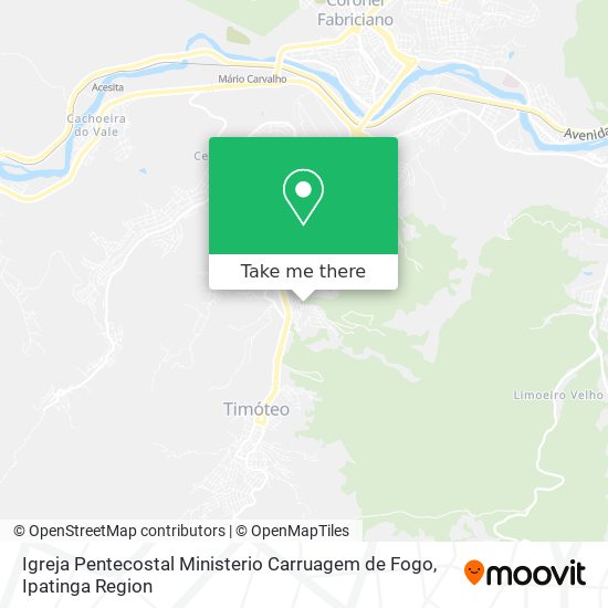 Igreja Pentecostal Ministerio Carruagem de Fogo map