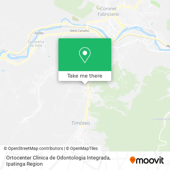 Ortocenter Clinica de Odontologia Integrada map