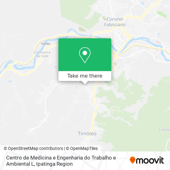 Centro de Medicina e Engenharia do Trabalho e Ambiental L map