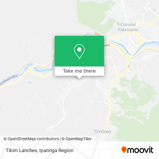 Tikim Lanches map