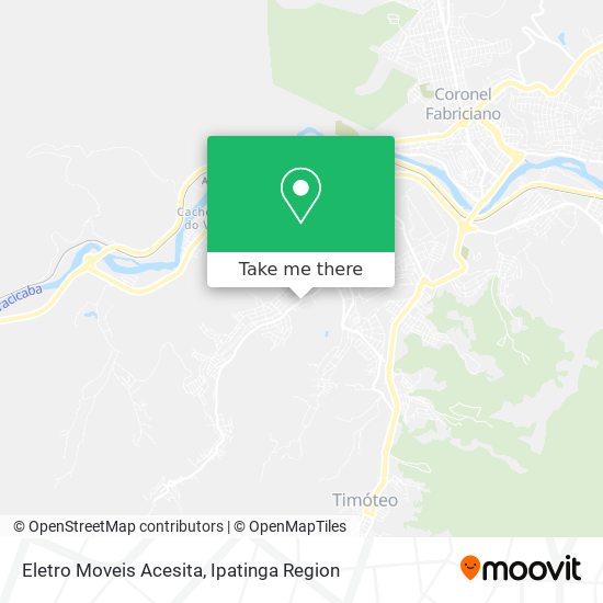 Eletro Moveis Acesita map