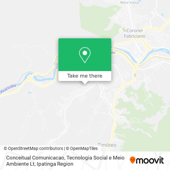 Conceitual Comunicacao, Tecnologia Social e Meio Ambiente Lt map