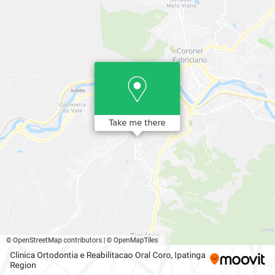 Clinica Ortodontia e Reabilitacao Oral Coro map