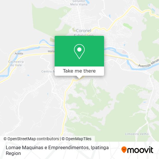 Lomae Maquinas e Empreendimentos map