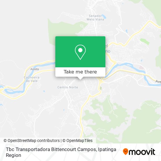 Tbc Transportadora Bittencourt Campos map