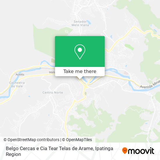 Belgo Cercas e Cia Tear Telas de Arame map