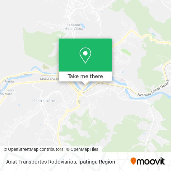 Anat Transportes Rodoviarios map