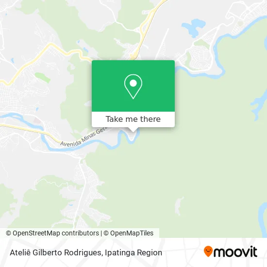 Ateliê Gilberto Rodrigues map