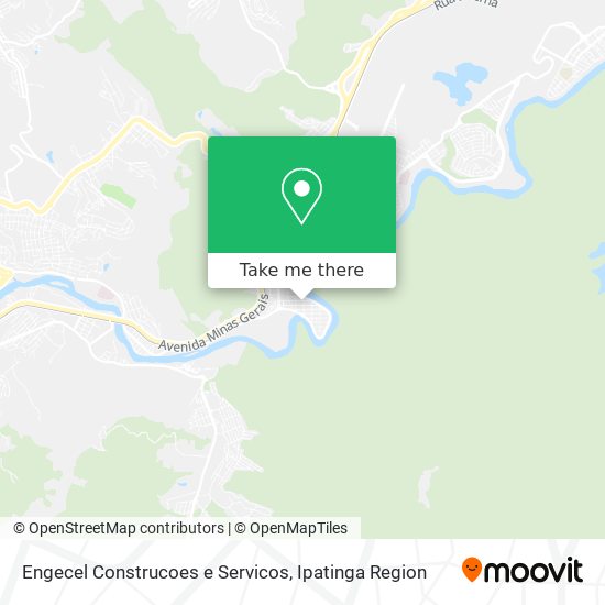 Mapa Engecel Construcoes e Servicos