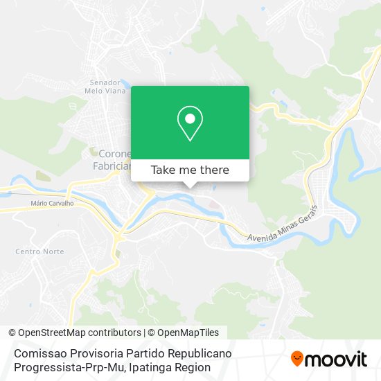 Comissao Provisoria Partido Republicano Progressista-Prp-Mu map