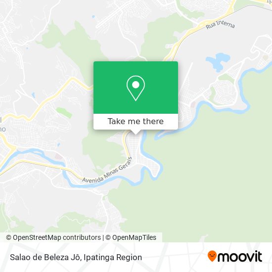 Salao de Beleza Jô map