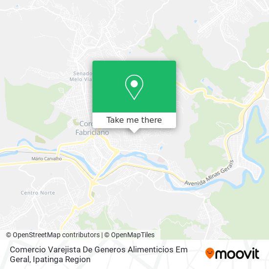 Comercio Varejista De Generos Alimenticios Em Geral map