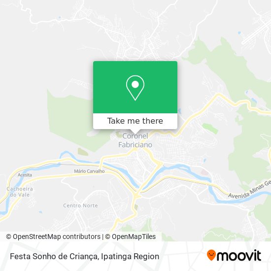 Festa Sonho de Criança map