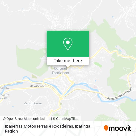 Ipaserras Motosserras e Roçadeiras map