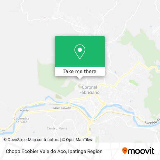 Chopp Ecobier Vale do Aço map