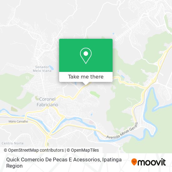 Quick Comercio De Pecas E Acessorios map
