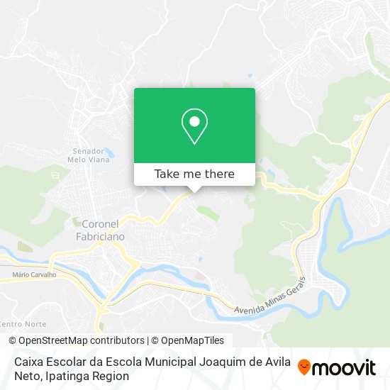 Caixa Escolar da Escola Municipal Joaquim de Avila Neto map