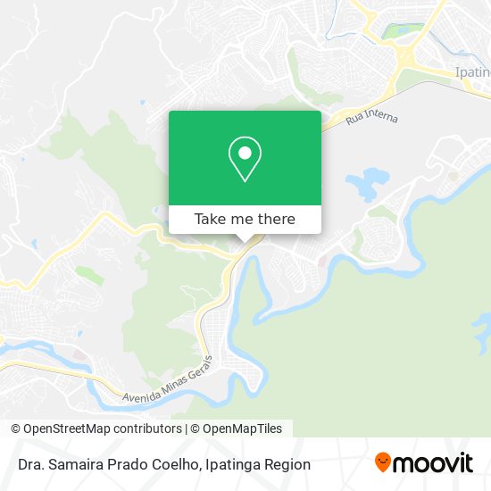Dra. Samaira Prado Coelho map