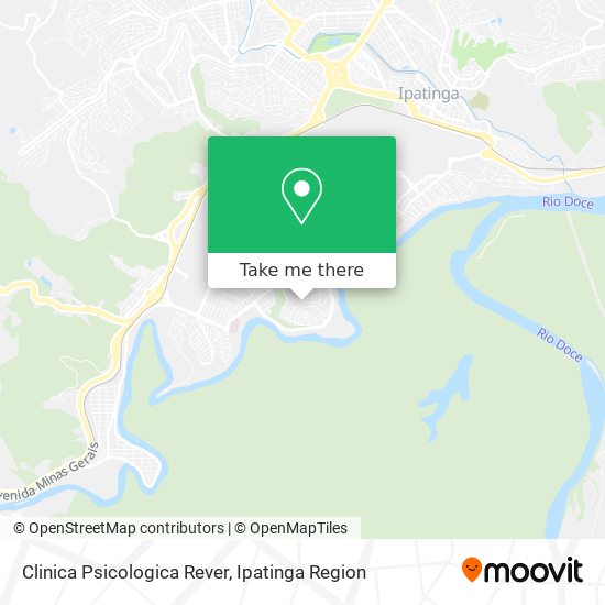 Clinica Psicologica Rever map
