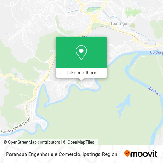 Paranasa Engenharia e Comércio map