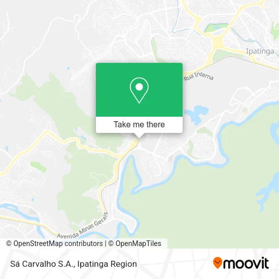 Sá Carvalho S.A. map