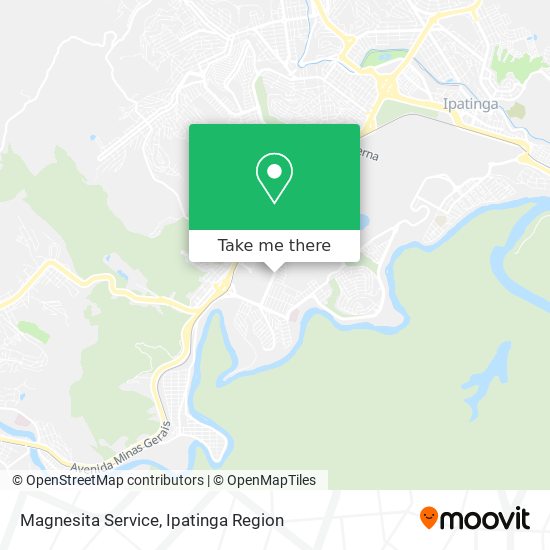 Mapa Magnesita Service