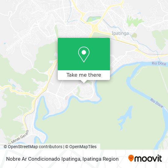 Nobre Ar Condicionado Ipatinga map