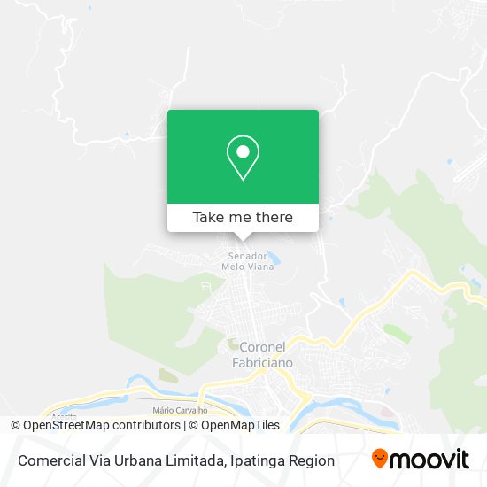 Comercial Via Urbana Limitada map