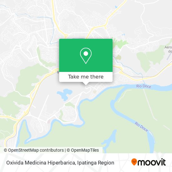 Oxivida Medicina Hiperbarica map
