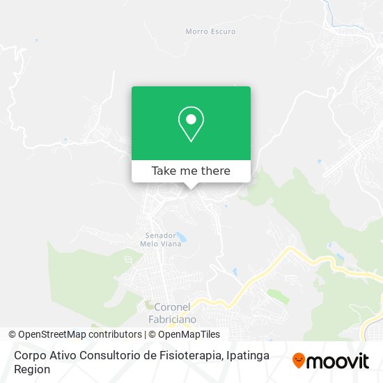 Corpo Ativo Consultorio de Fisioterapia map