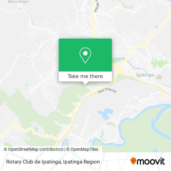 Rotary Club de Ipatinga map