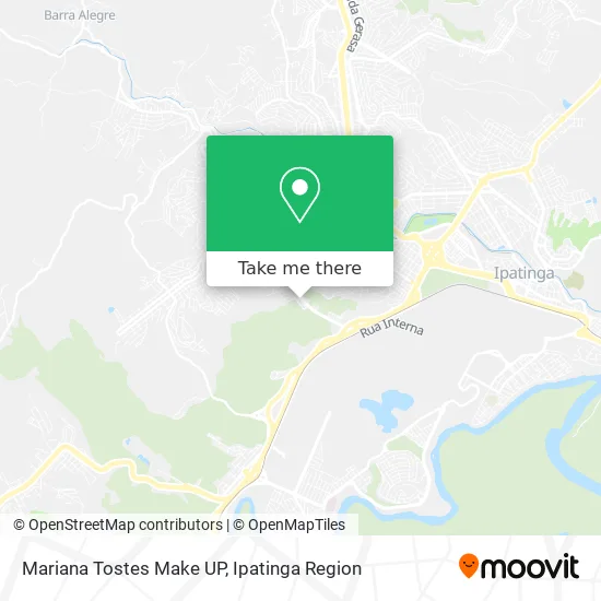 Mariana Tostes Make UP map