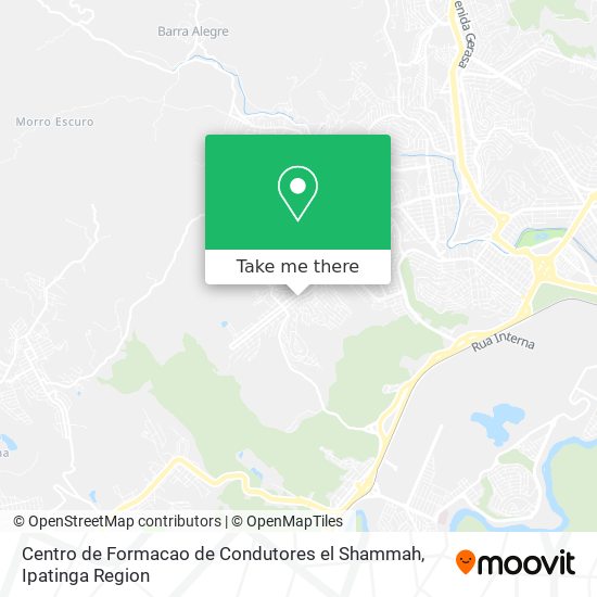 Centro de Formacao de Condutores el Shammah map