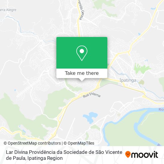 Lar Divina Providência da Sociedade de São Vicente de Paula map