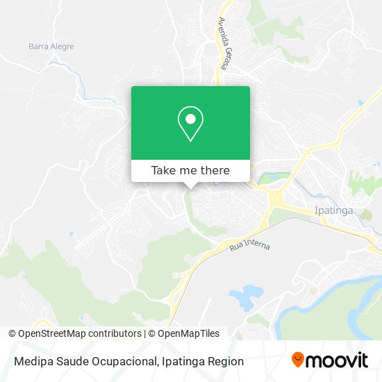 Medipa Saude Ocupacional map