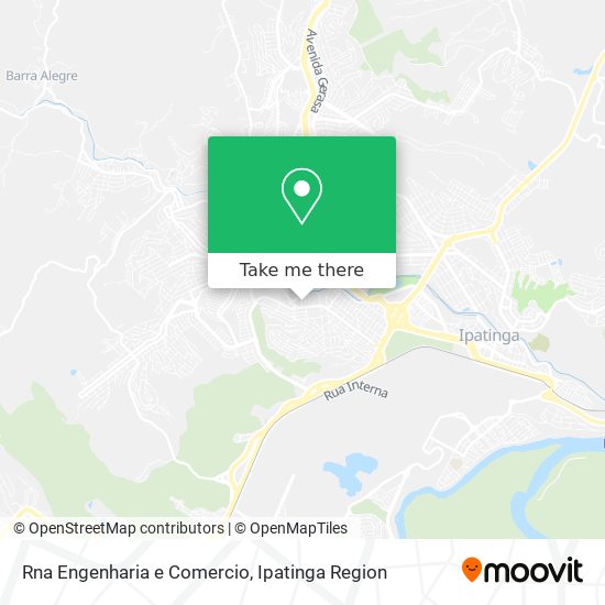 Rna Engenharia e Comercio map