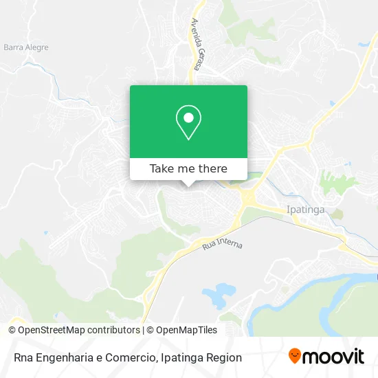 Rna Engenharia e Comercio map