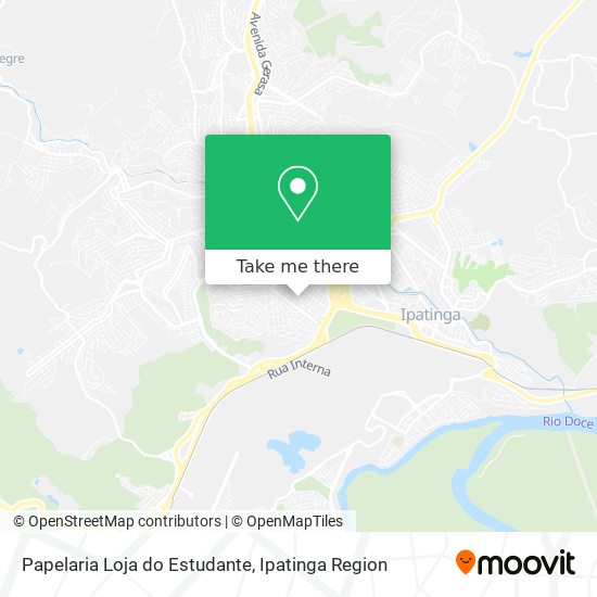 Papelaria Loja do Estudante map