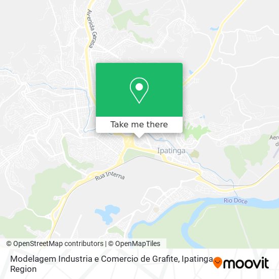 Modelagem Industria e Comercio de Grafite map