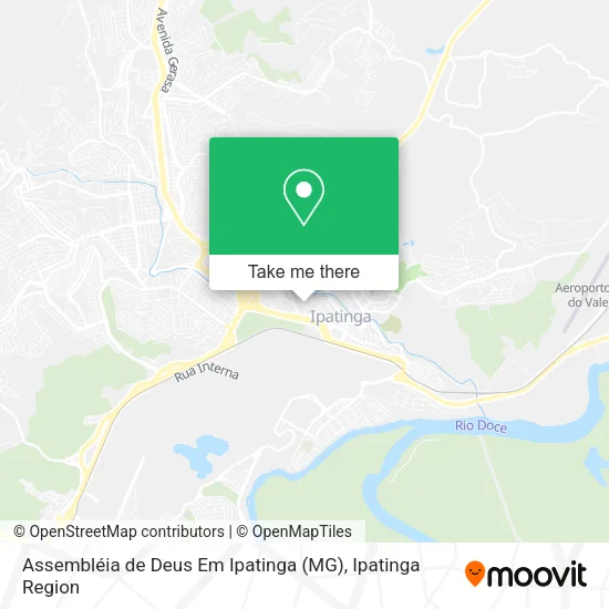 Assembléia de Deus Em Ipatinga (MG) map