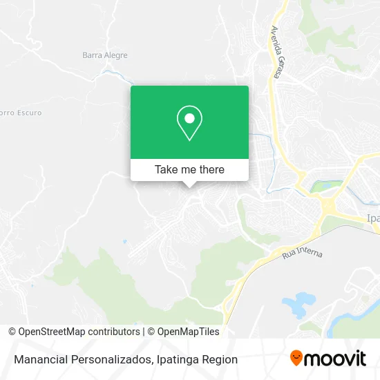 Manancial Personalizados map