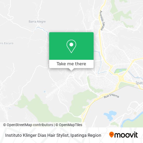 Instituto Klinger Dias Hair Stylist map