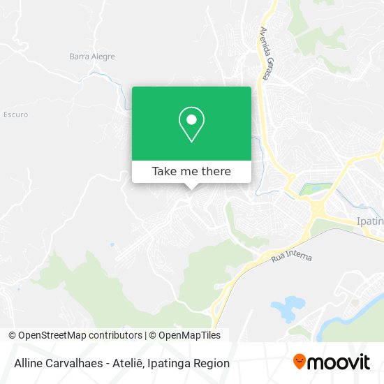 Alline Carvalhaes - Ateliê map