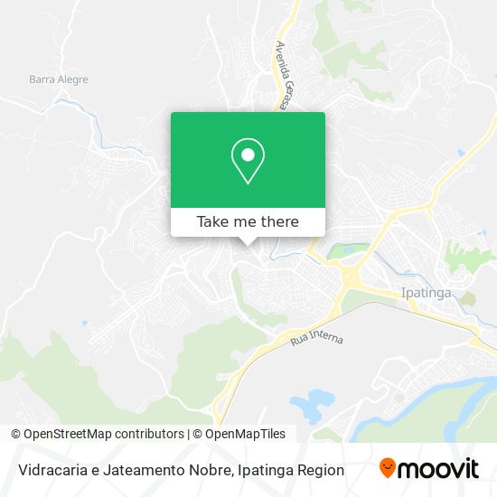 Vidracaria e Jateamento Nobre map