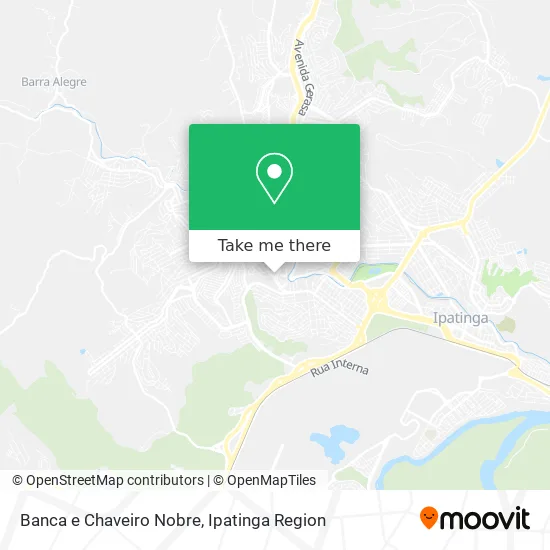 Banca e Chaveiro Nobre map