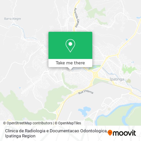 Clinica de Radiologia e Documentacao Odontologica map